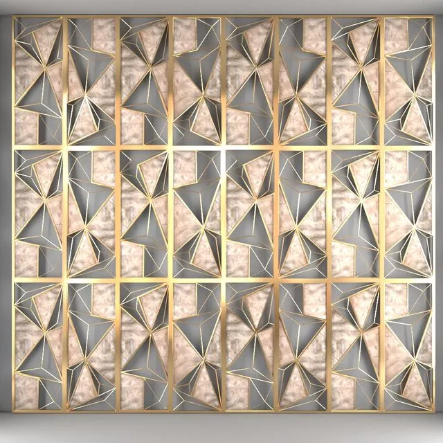 Metal panel 3D Model Metal panel 3D Model