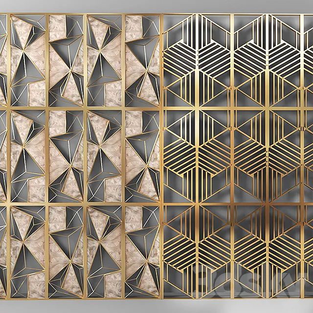 metal panel 3D Model metal panel 3D Model