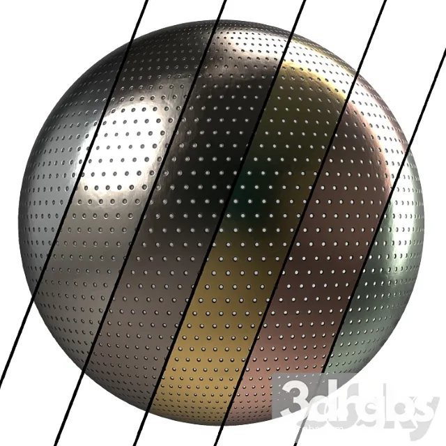 Metal Panel Materials 3 Metal Panel Pbr 4k Seamless 3D Model Download