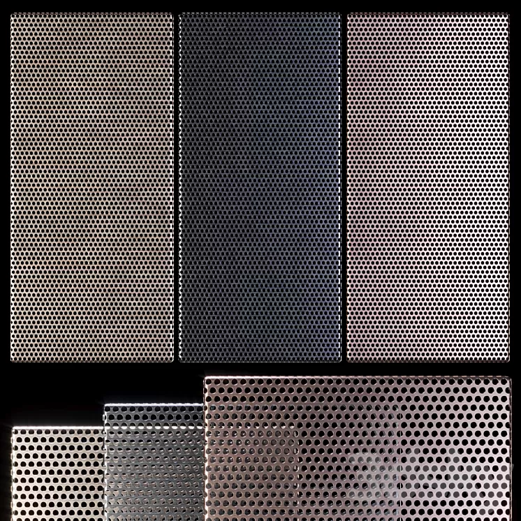 Metal panels №12 3D Model Free Download