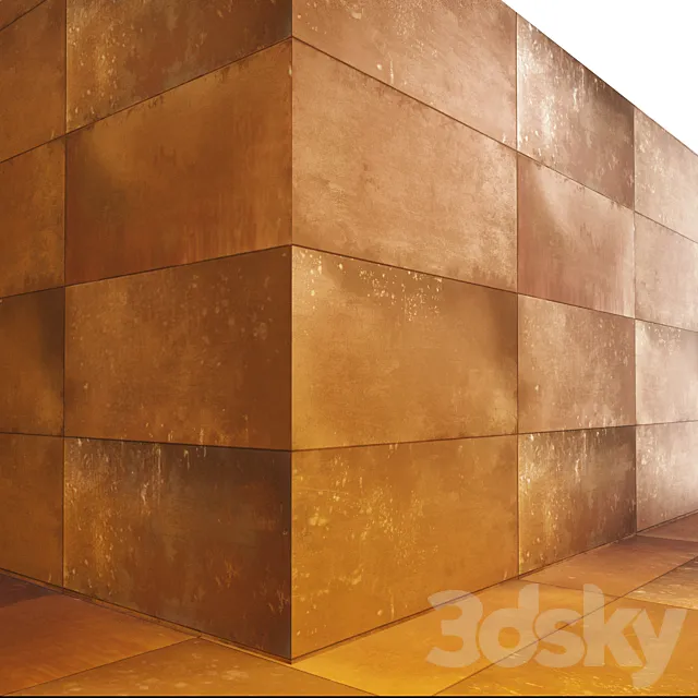 Metal panels 3D Model