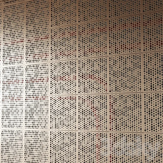 Metal panels No. 4 3D Model Metal panels No. 4 3D Model