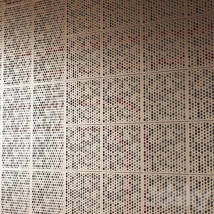 Metal panels No. 4 3D Model Metal panels No. 4 3D Model