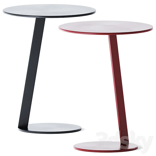 Metal Side Table Puck by Jesse 3D Model