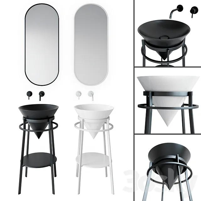 Metal structure CONO Сolors Kerama Marazzi 3D Model Metal structure CONO Сolors Kerama Marazzi 3D Model