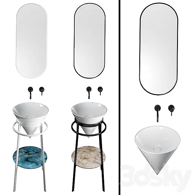 Metal structure CONO Geometrica Kerama Marazzi 3DModel Metal structure CONO Geometrica Kerama Marazzi 3DModel