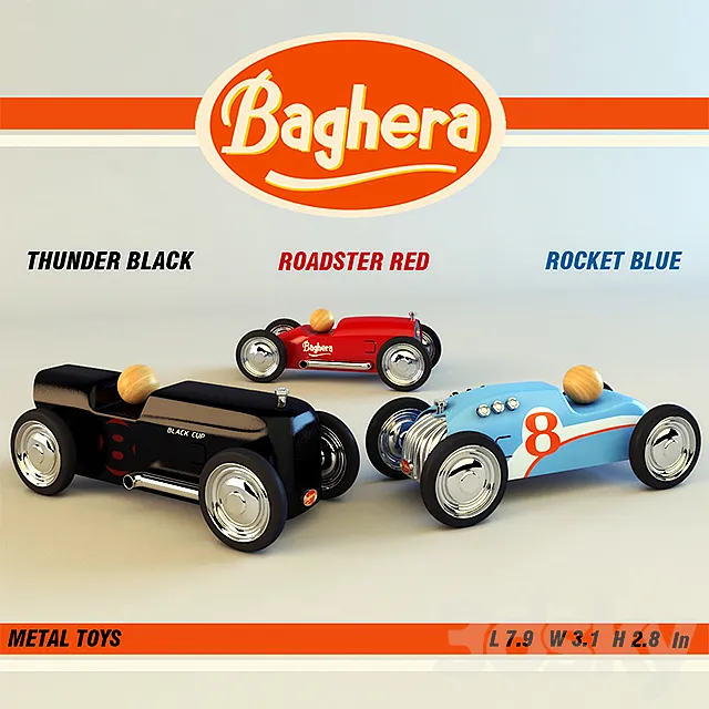 Metal Toys 3DModel Metal Toys 3DModel