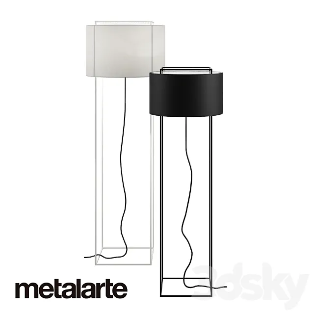 Metalarte _ Lewit Floor lamp 3DModel Metalarte _ Lewit Floor lamp 3DModel
