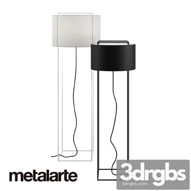 Metalarte Lewit Floor Lamp 3D Model Download