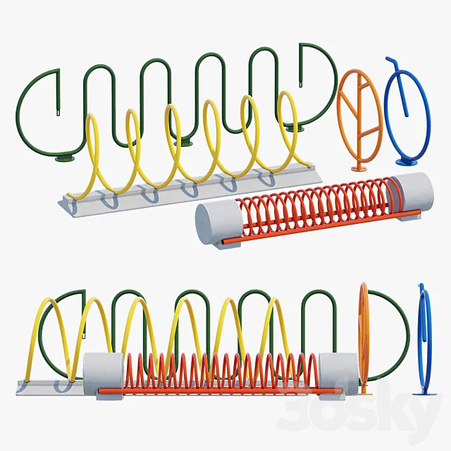 Metalco bicycle 3D Model Metalco bicycle 3D Model