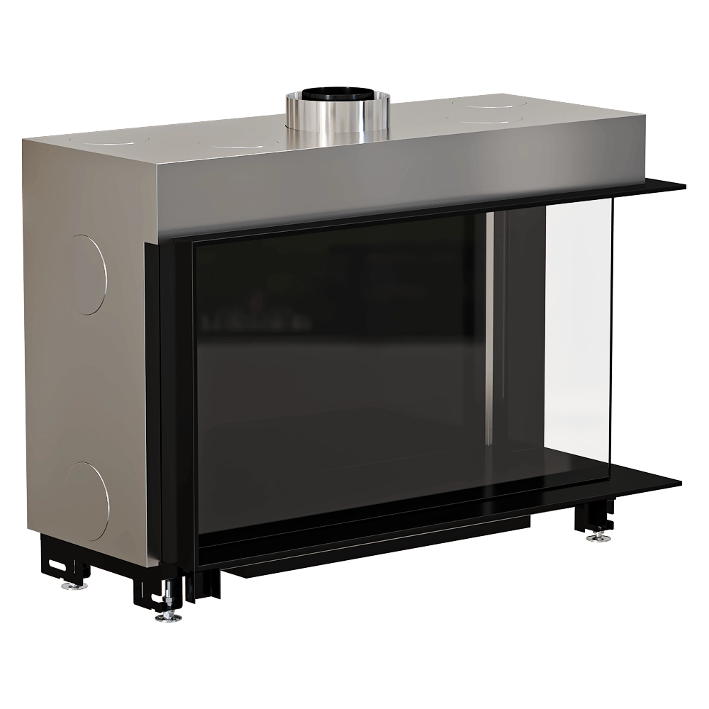 Metalfire – Fireplace Avenue MF 1050-60 GHE 2S 3D Model