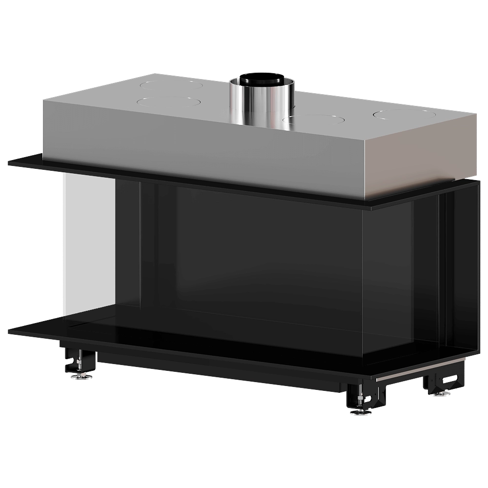 Metalfire – Fireplace Avenue MF 800-40 GHE 3S 3D Model