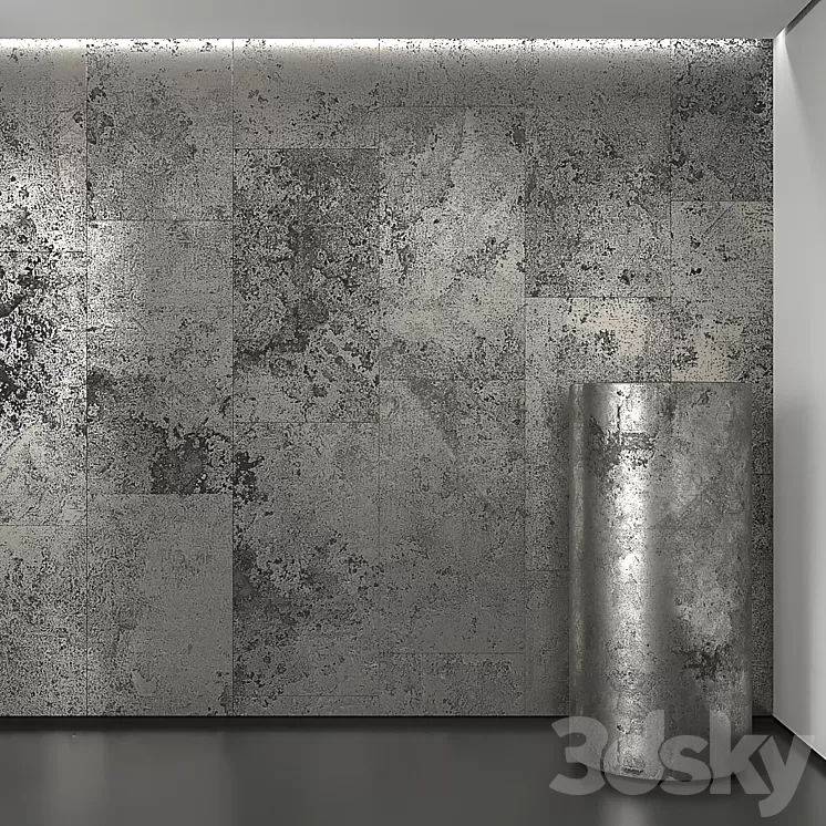 metall plate 3 3D Model