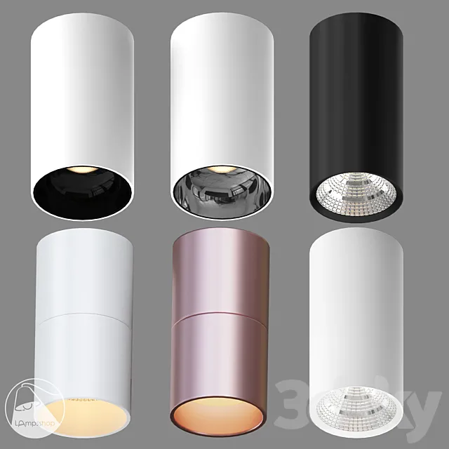 MetalSpot TubeRadius TubeSpot 3D Model