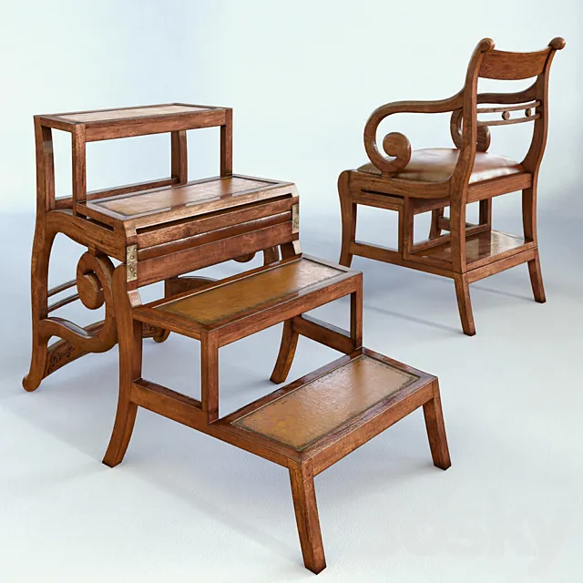 Metamorphic Library Chair 3DModel