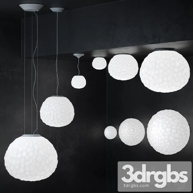 Meteorite lamp – suspension and wall collection 3D Model Download Meteorite lamp – suspension and wall collection 3D Model Download