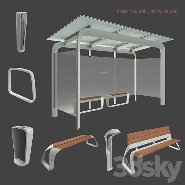 Metro 40 3D Model Metro 40 3D Model