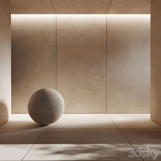 Metro Almond Porcelain Tiles 3D Model Metro Almond Porcelain Tiles 3D Model