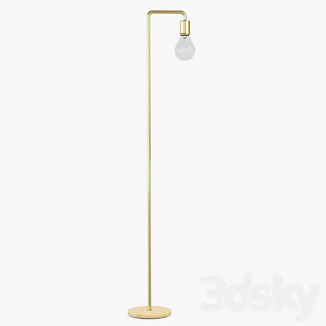 Metro Floor Lamp 3DModel Metro Floor Lamp 3DModel