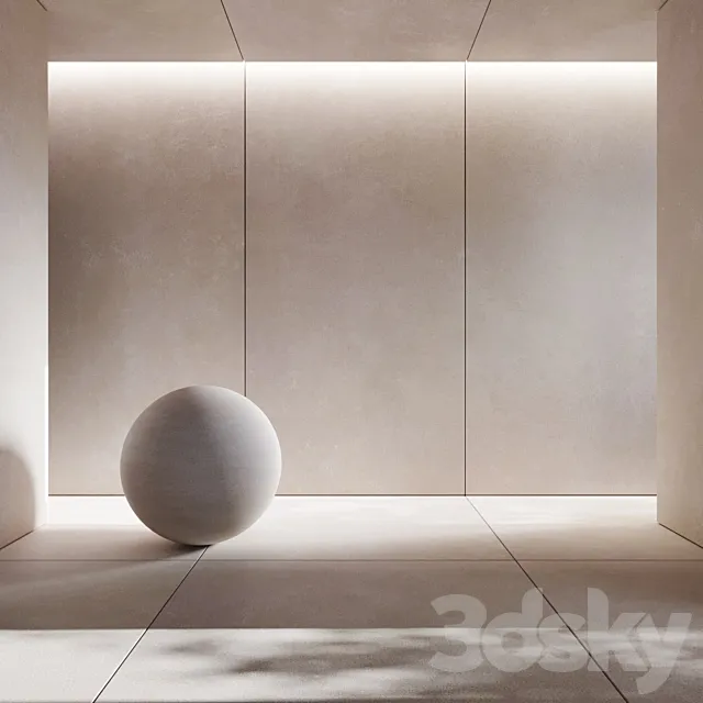 Metro Gray Porcelain Tile 3D Model Metro Gray Porcelain Tile 3D Model