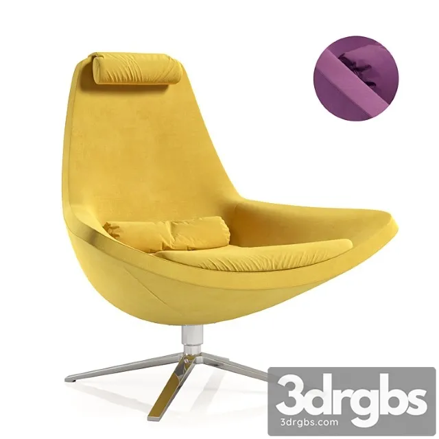 Metropolitan armchair – b&b italia