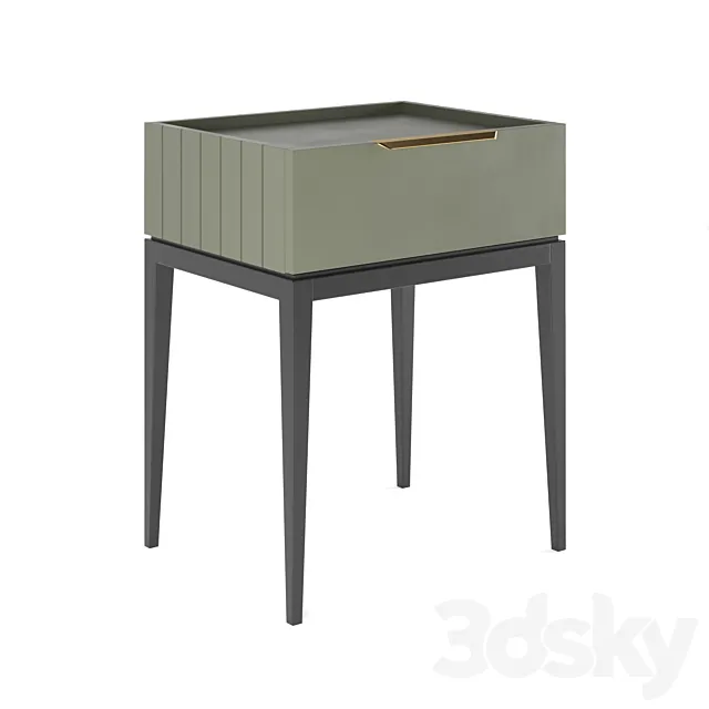 Metropolitan bedside table 3DModel Metropolitan bedside table 3DModel