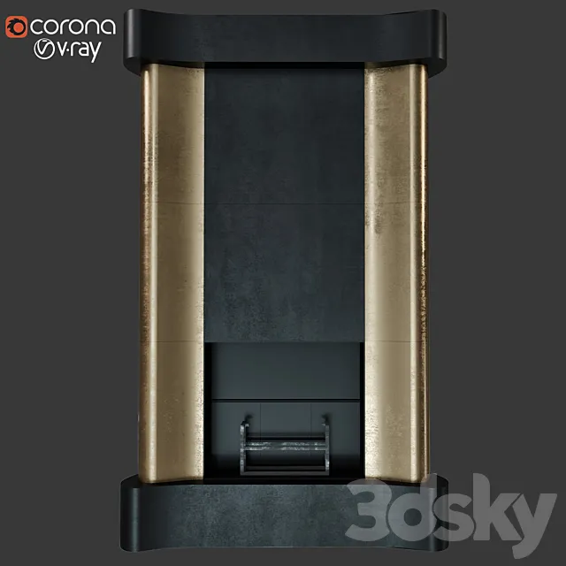 Mexico fireplace 3D Model