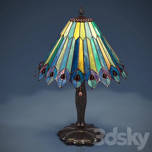 Meyda Tiffany Lamp 3D Model