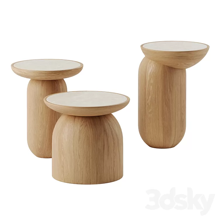 MEZCALITOS SIDE TABLES by SinCa 3D Model Free Download MEZCALITOS SIDE TABLES by SinCa 3D Model Free Download