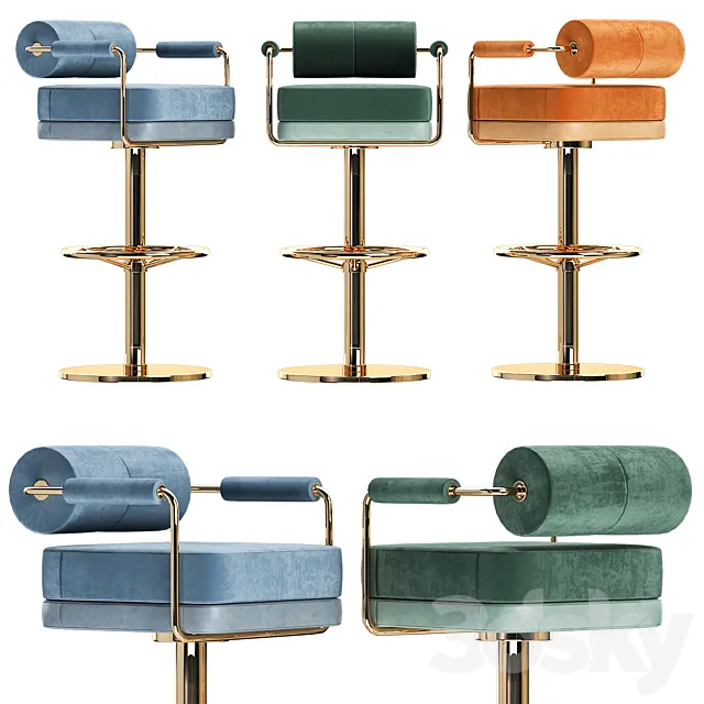 Mezzo chair bar anderson 3DModel