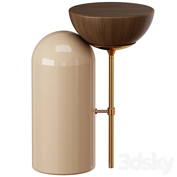 Mezzo Collection Haden Side Table 3D Model Free Download