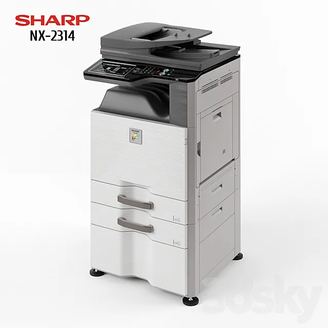 MFP Sharp NX2314 3DModel