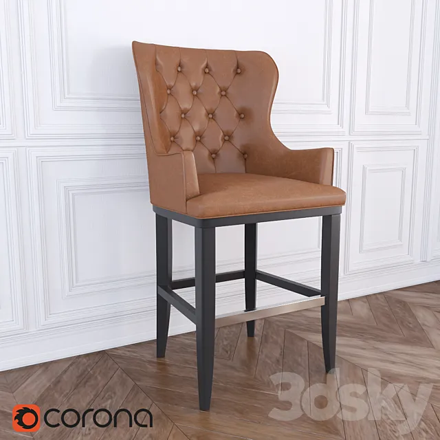 MHLIVING-Diamond bar chair 3DModel MHLIVING-Diamond bar chair 3DModel