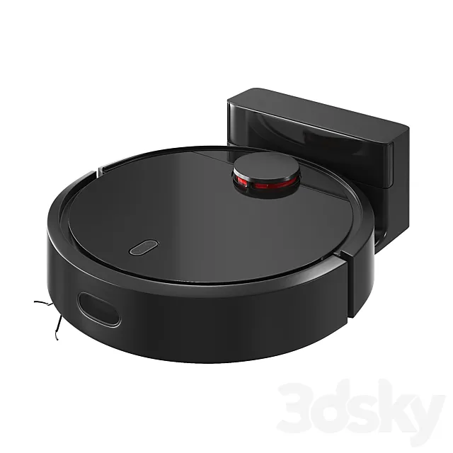Mi Robot Vacuum Black 3D Model