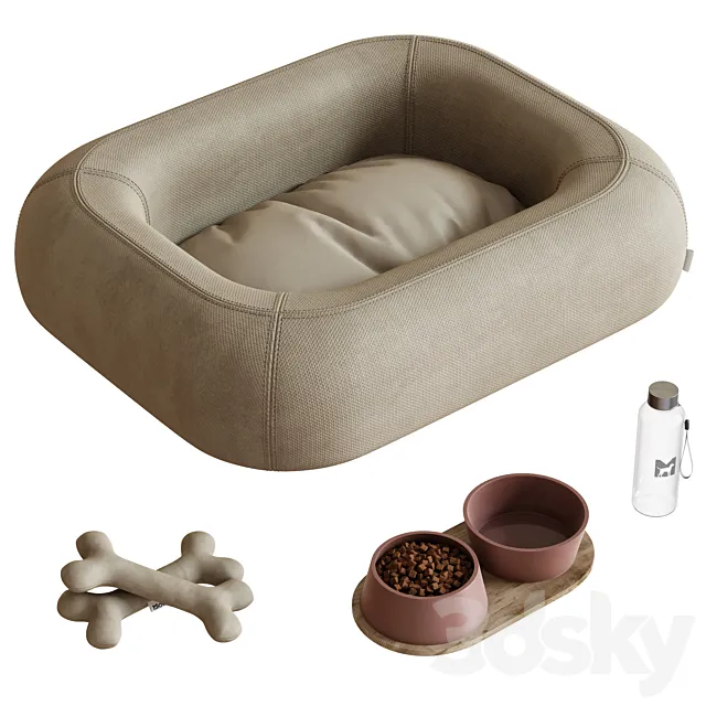 Miacara dog accessories 3D Model