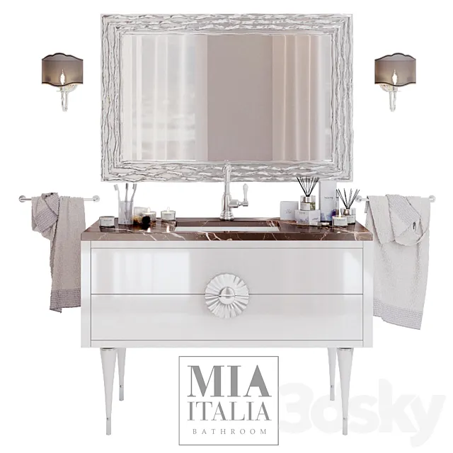 MiaItalia_Novecento_bathroom furniture 3DModel MiaItalia_Novecento_bathroom furniture 3DModel