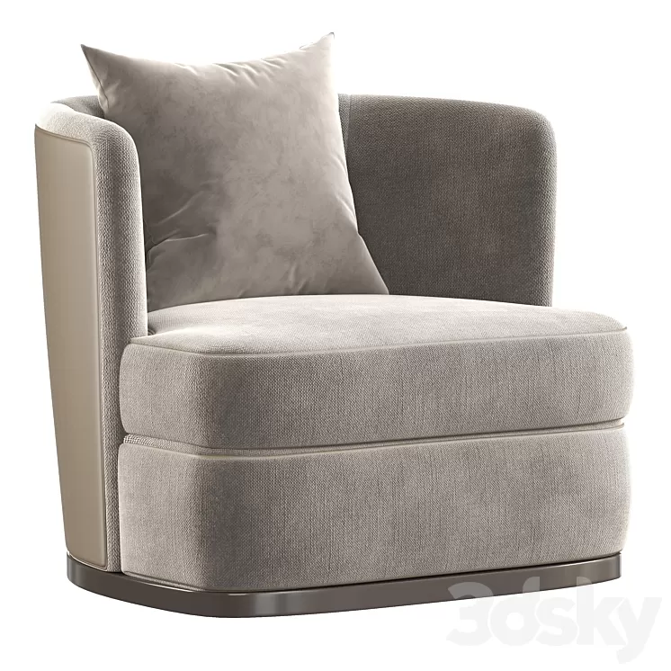Michael Armchair 3D Model Michael Armchair 3D Model