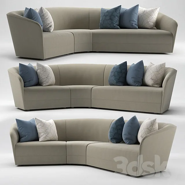Michael Reeves Eaton Sofa 3DModel Michael Reeves Eaton Sofa 3DModel