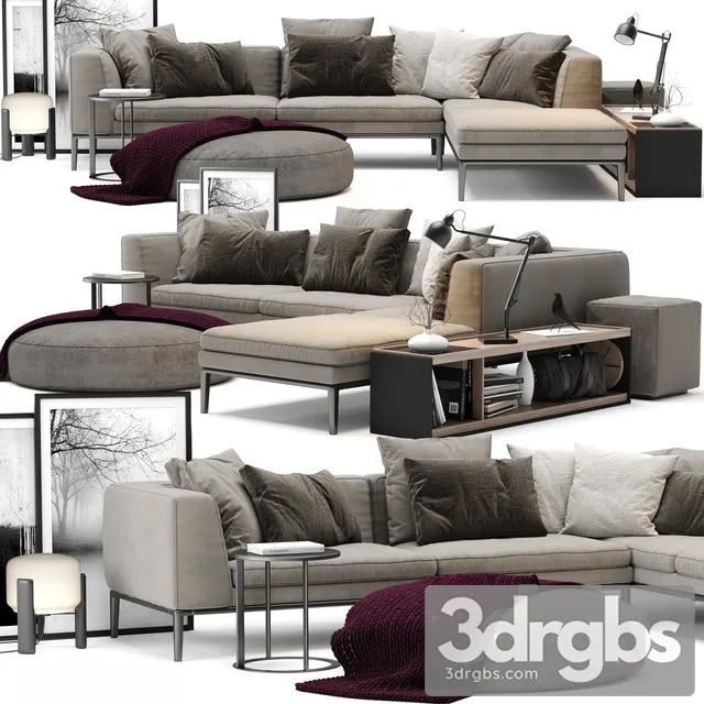 Michael Sofa 3D Model Download