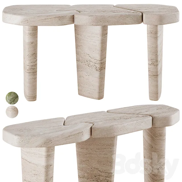 Michel Amar VENCE console 3D Model Michel Amar VENCE console 3D Model