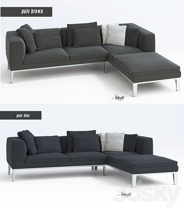 Michel Sofa 3D Model