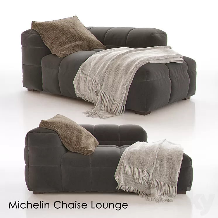MICHELIN Chaise Lounge by ARIK BEN SIMHON 3D Model