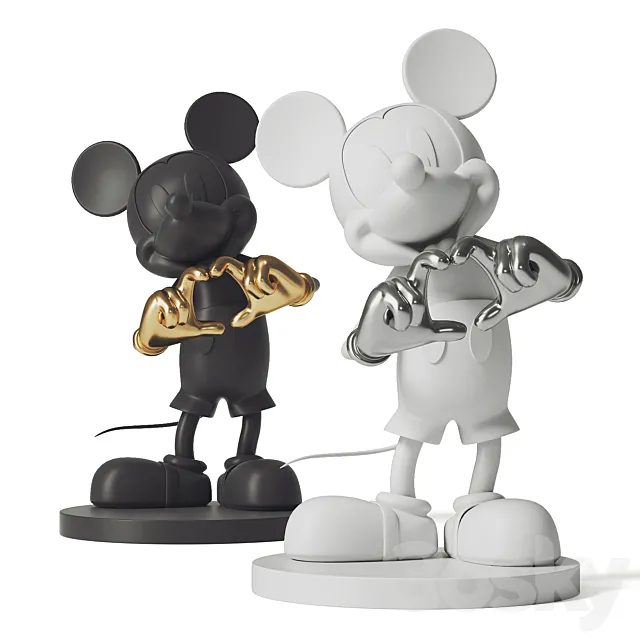 Mickey Mouse 3D Model Mickey Mouse 3D Model