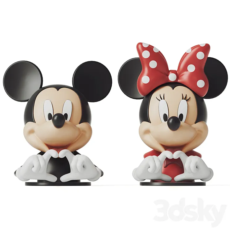 Mickey mouse 3D Model Free Download