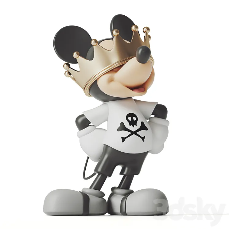 Mickey mouse 3D Model Free Download