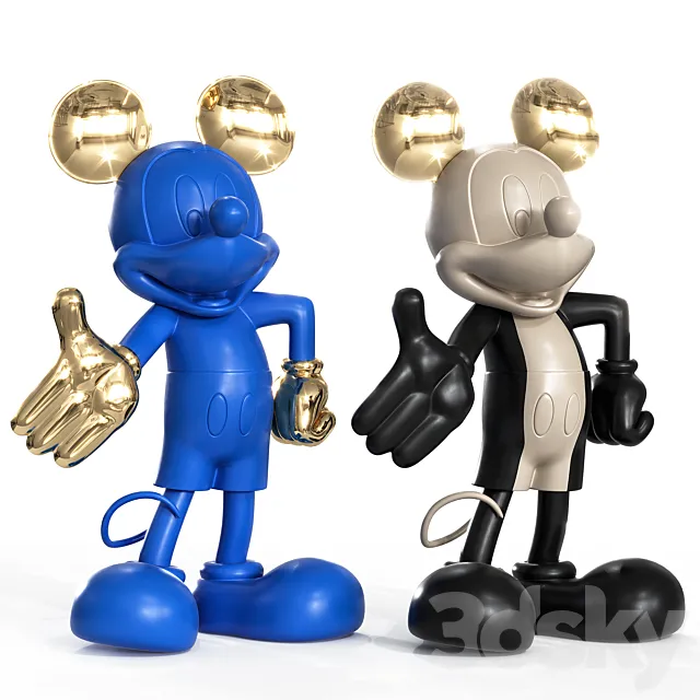 Mickey Mouse by Kelly Hoppen 3DModel Mickey Mouse by Kelly Hoppen 3DModel