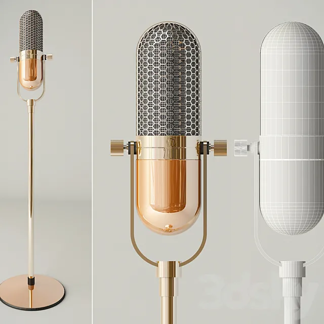 Microphone 3D Model