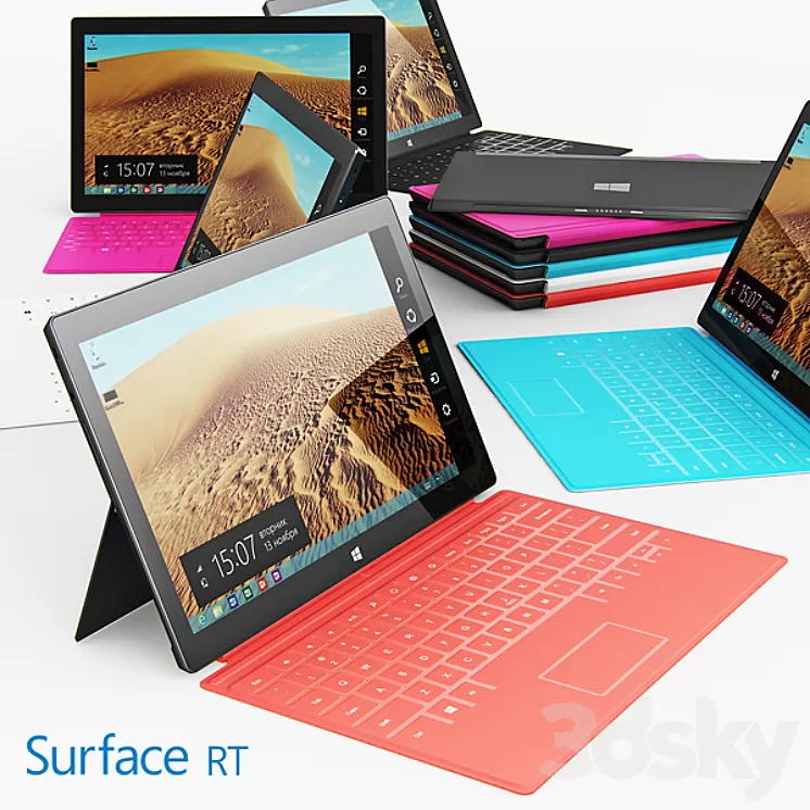 Microsoft surface rt 3D Model