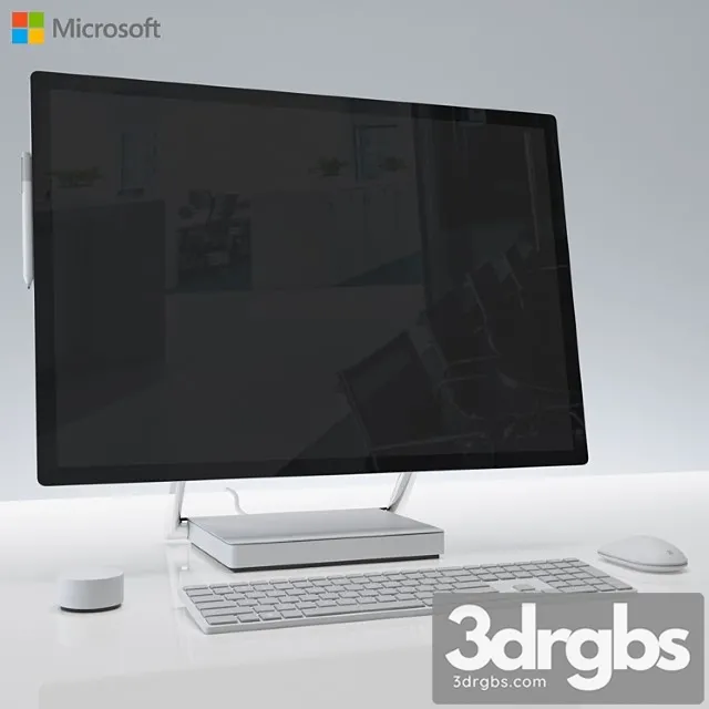 Microsoft Surface Studio 2 3D Model Download