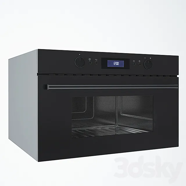 Microwave Ikea Bejublad 3DModel